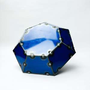 The Blue Collection: Dark Sapphire Gemstone Sculpture