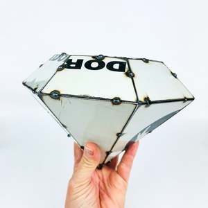 Diamond White Gemstone Sculpture