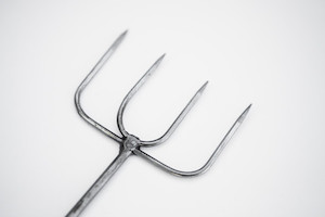 4 Prong Toasting Fork Handforged NZ