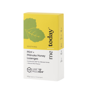 Lozenges: Soothing Mint and Mānuka Honey Lozenges