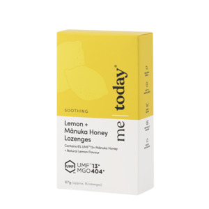 Soothing Lemon and Mānuka Honey Lozenges