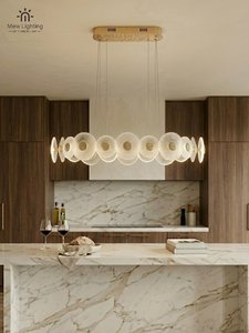 Pendant Light: PD130 Modern Luxury Petal Shape Pendant Light