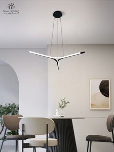 Pendant Light: CL137 Minimalist Linear Pendant
