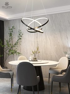 Pendant Light: CL136 Minimalist Infinity Loop Pendant