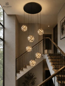 Chandelier: CL109-6S Modern Chandelier