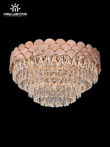 Ceiling Light: CE124 Crystal Ceiling Light Ø600mm