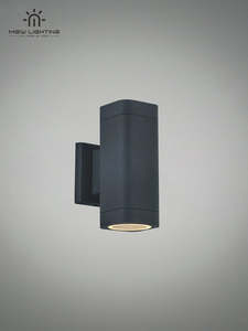 Outdoor Wall Light: WO201-W Morden Outdoor Wall Light 6000k Bulb Included