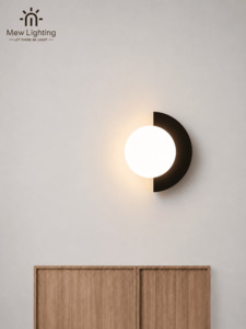 Wall Light: WL102 Modern Black LED interior Wall Light