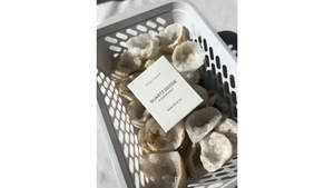 Opal Sage: Opal + Sage Quartz Geode Crystal