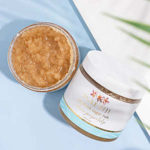 Pure Fiji: Coconut Body Sugar Rub - White Gingerlily