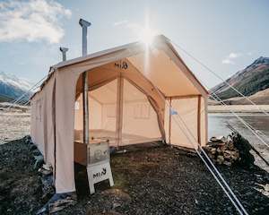 Westlander IV and Big Dog Woodstove "COMBO"