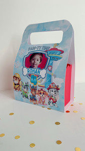 Personalised Party Favour Photo Boxes - Paw Patrol Mia-Lee & Co