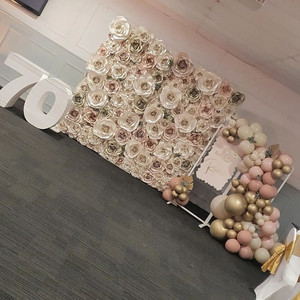 Products: Blush Flower Wall Package Mia-Lee & Co