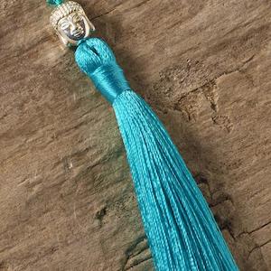 Necklace: Buddha Tassel Necklace (Turquoise)