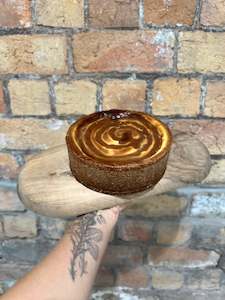 Hazelnut and Vanilla Custard Parisien Flan