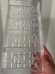 All: Chocolate world ‘Best Mum ever’ mould x 4