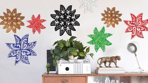 Products: Taro Fatu Matariki (star), 2022 — Black