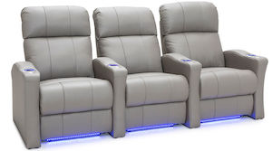 Theatre Seating: High Qulity Multifunctional electric Genuine Leather Home Theatre Seating #174, by order now