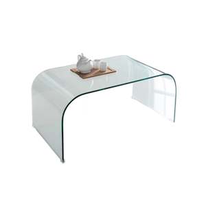 Coffee Tables: modern glass coffee table 90cm, 2 color available now