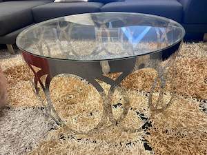 Coffee Tables: Crafty Stainless steel frame coffee table #311