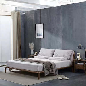 Solid Ash Wood bed frame #191, by order