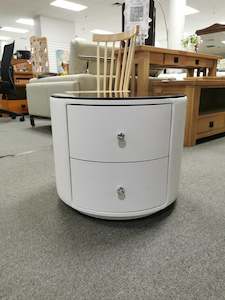 Bedside Tables: Nice design Round bedside table F16