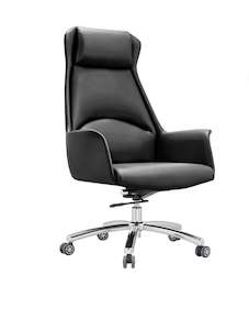 Office Chairs: #c349a Genuine LeatherBack Office Chair in stock