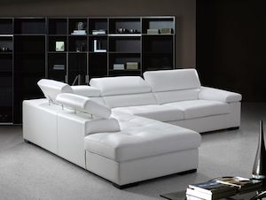 Sofas: Italian Leather Lounge Suite #762 available now