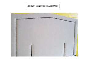 Headboards: NZ Made Crown Headboard , 7 sizes, 6 colors avaliable