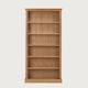 High Quality Solid Oak bookcase 195cmH, 2 colors