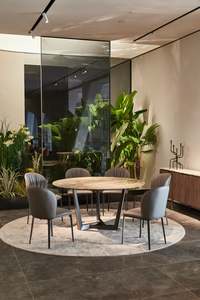 #2012 Marble Top Dining Table -Dia150cm *Half price now*