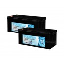2X Solar Battery 280Ah 100hr 12V AGM GEL 2.0 Deep Cycle Solar Battery