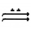 Black Anodized Aluminum Adjustable Solar Panel Mounting Bracket Tilt Mount 30-60