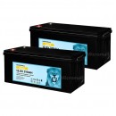 2 x 12V 300Ah 310Ah LiFePO4 Lithium Batteries Deep Cycle Solar Power Storage