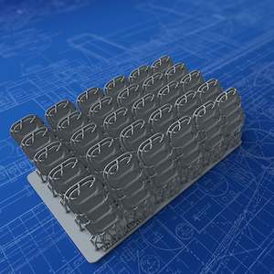 1/128 Royal Navy WW2 Water Tight Doors x30