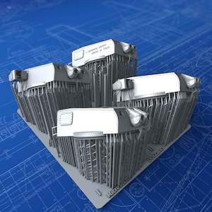 1/350 Regia Marina Bolzano 203mm/53 (8") Model 1929 x4 (w. Blast Bags)