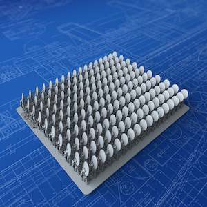 Italian Navy: 1/100 Regia Marina Littorio Class Armoured Scuttle Plates (Closed) x170