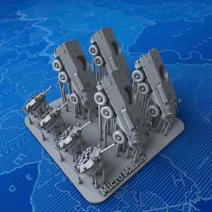 1/350 Scale Modern Canadian Military Cougar AVGP x4