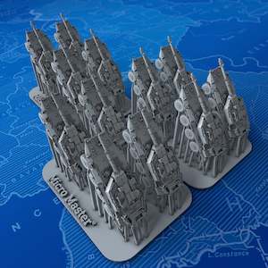 1/600 Scale Modern Italian B1 Centauro Tank Destroyers x12