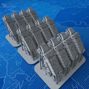 1/600 Scale Modern Russian Ural Typhoon 63095 MRAP Infantry Mobility Vehicles x12