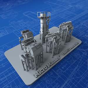 Royal Fire Control: 1/700 Royal Australian Navy HMS Australia Fire Control Director Set
