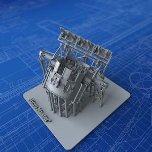 1/192 Royal Navy Rangefinder Director MKIIIW (Tribal Class, Flush Windshield Version)