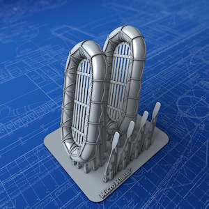 Carley Floats: 1/96 Royal Navy 10ft x 5ft (Type No. 20) Carley Floats x2