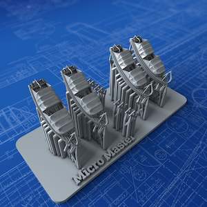 1/600 Royal Navy 20ft Motor Boats x4 (V & W Class Destroyers)