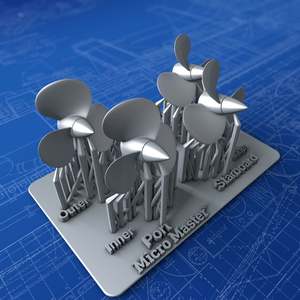 1/350 Royal Navy Town Class Cruiser Propellers x4