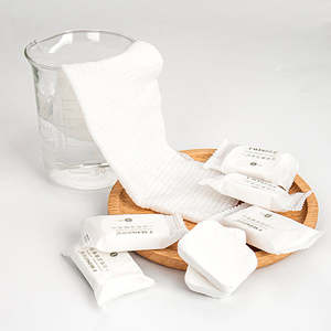 Products: 90 GSM Compressed Cotton Face Towels (Pack of 20)
