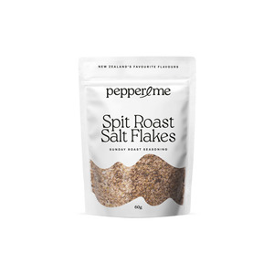 Farm Range: Pepper & Me 'Spit Roast Salt Flakes' 60g