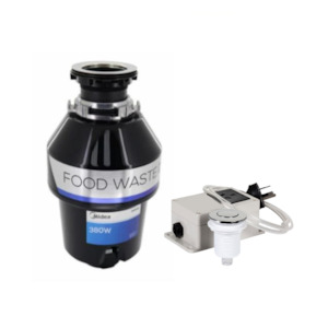Midea 1/2HP Food Waste Disposer 380W MD1-C38-EU-airswich