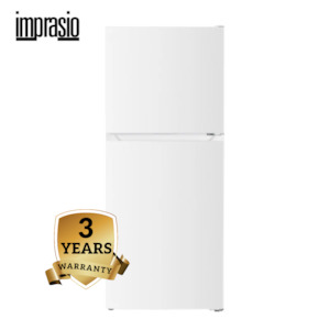 Top Mount Freezers: Imprasio 181L Top Mount Fridge Freezer | 3 Years Warranty | IMTMF181