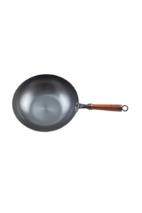 Small Kitchen Appliances: ZhangXiaoQuan Pure Iron Spinning Uncoated Wok 32CM